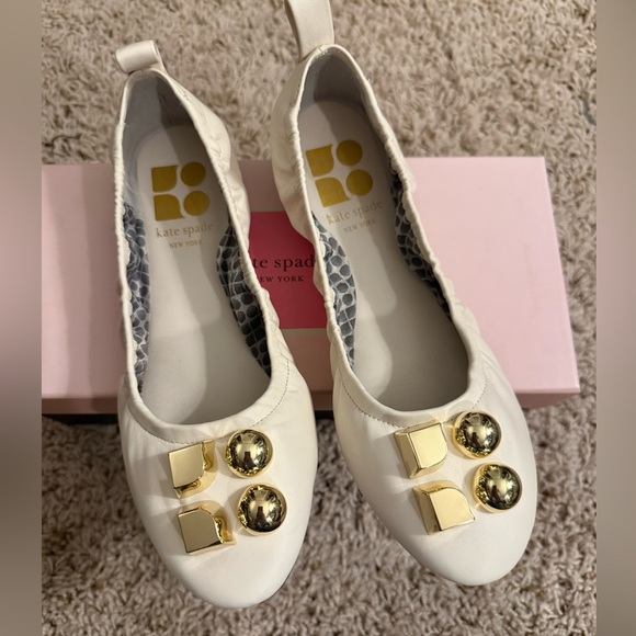 LIKE NEW Kate Spade Noel Ballet Flat - Picture 4 of 10